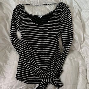 Chelsea Sky Striped Long Sleeve